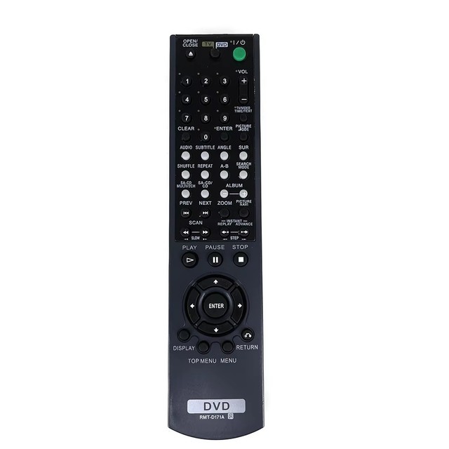 New RMT-D171A for Sony CD DVD Player Remote Control DVP-F25 DVP-NC610 DVP-NC615 DVP-NC625 DVP-NC655 DVP-NC675