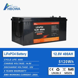 HBOWA sınıf A LiFePO4 12V 300Ah 200200ah 24V güneş enerjisi depolama LFP açık kamp araba çadırı RV tekne 12.8V LiFePO4 pil - Product Image 4
