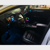 Éclairage ambiant dynamique pour voiture Ford Mondeo RHD, éclairage LED intérieur, kit d'accessoires de voiture, symphonie
