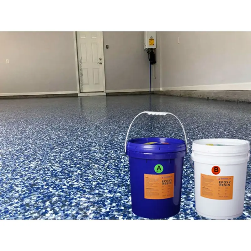 Revestimiento de suelo decorativo transparente autonivelante copos Chips de escamas de epoxi para pintura de suelo de resina epoxi