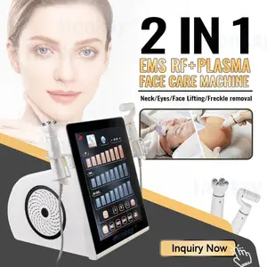 14 In 1 Plasma Pen Machine 2 Handles Rf Rfems Plasma Muscle Recovery Pen And Reshape Skin Rejuvenation Facial Beauty Device