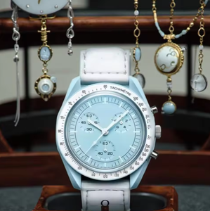 La caja <span class=keywords><strong>de</strong></span> relojes para <span class=keywords><strong>hombre</strong></span> es adecuada para relojes <span class=keywords><strong>de</strong></span> cuarzo <span class=keywords><strong>Omega</strong></span> con temas del Sol, Venus, Saturno, La Luna, Neptuno y Júpiter - Product Image 1