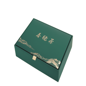 factory customize high quality tea packaging carton box gift cardboard pull out box cardboard box packaging custom