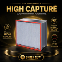 Filter HEPA Tahan Suhu Tinggi JF-HF-HT Filter Ventilasi