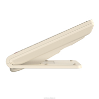 Téléphone fixe analogique filaire pour chambre d'hôtel, avec façade personnalisée, blanc ivoire premium, vente en gros