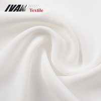 Koshibo 100% tela textil de poliéster para ropa blanca transpirable tejido resistente al desgarro teñido liso ligero para vestidos sólidos