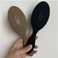 Brosse à Cheveux en Gros avec Logo Personnalisé pour Extensions, Démêlante Humide et Sèche, Massante, à Coussin Souple et Poils de Sanglier