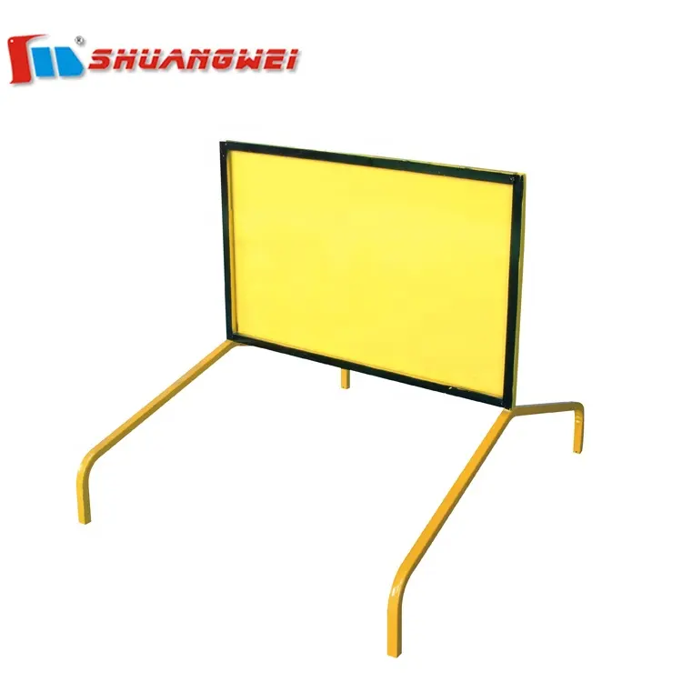 Australia Standard Waterproof Board Black Broder Yellow Poweder Coating 1200x900mm Construction Traffic Frame Boxed Edge Sign