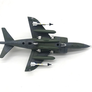 Modèle d'<span class=keywords><strong>avion</strong></span> de chasse britannique Harrier Sea Harrier à l'échelle 1:72, modèle d'<span class=keywords><strong>avion</strong></span> <span class=keywords><strong>en</strong></span> métal moulé sous pression, simulation d'<span class=keywords><strong>avion</strong></span>, pour cadeau d'affaires - Product Image 4