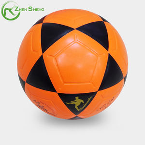 Zhensheng bulk PVC envuelto goma de butilo vejiga fútbol sala balón de fútbol tamaño 3 - Product Image 4