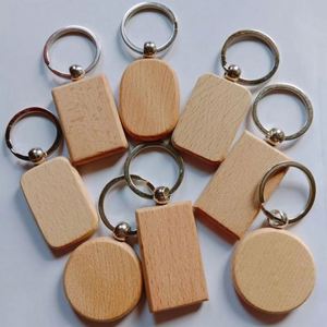 Articles promotionnels bon marché avec logo personnalisé, idées de cadeaux d'affaires, souvenirs sur mesure, porte-clés en bois, nouveaux articles à offrir - Product Image 3