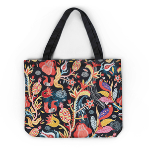 Bolsa Mini Tote de Lona Ecológica Personalizada com Zíper e Estampa de <span class=keywords><strong>Anime</strong></span> para Compras - Product Image 2