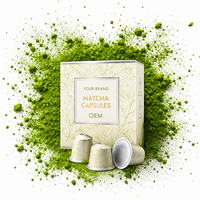 Poudre de Matcha Cérémonial en Vrac, Thé Santé en Gros, 100g, Nouveau Sachet et Coffret