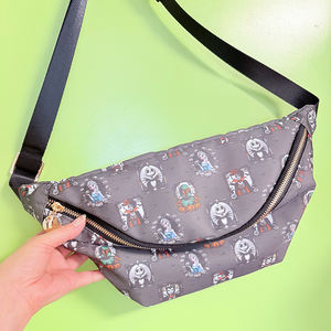 Abito festoso Jumbo marsupio marsupio marsupio da donna femminile principessa a tema ispirato al parco marsupio impermeabile in Nylon - Product Image 4