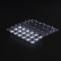 Plateau d'oeufs de caille de haute qualité à 18 cellules en petit quantité minimale de commande Plateau blister PEP de conception spéciale