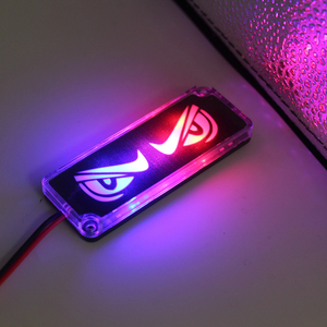 Sáng tạo mắt-phong cách RGB LED MODULE (6565, 3W 12V) -không thấm nước nhấp nháy cho xe máy/xe tải/Buggy bầu không khí chiếu sáng - Product Image 6