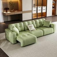 Ensemble de canapé-lit NewSquare en tissu, design moderne, combinaison pour la maison et le bureau, pliable, meubles sur mesure