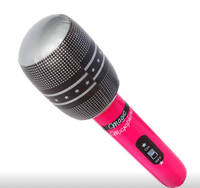 Jouet gonflable Microphone piscine d'été jeu de natation porte-gobelet meilleur vendeur Offre Spéciale gonflable PVC plastique Logo personnalisé