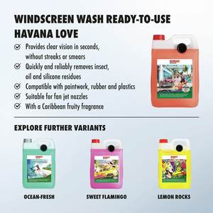 Nettoyant pour vitres de voiture Havana Love de qualité supérieure, prêt à l'emploi, format économique 5L pour usage commercial et fréquent - Product Image 2