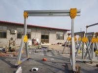 1t 2t 3t 5t aluminium léger mobile portable un cadre portique grue à vendre