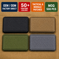 Patchs en caoutchouc PVC conformes REACH, impression de logo personnalisée, laminage écologique pour vêtements, sacs, accessoires - Fabricant OEM