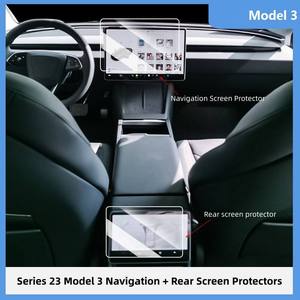 ฟิล์มกันรอยหน้าจอระบบนำทาง GPS แบบสัมผัส HD สำหรับรถยนต์ Tesla Model 3 / Y /S/X - Product Image 4