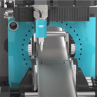 Machine de découpe laser automatique Kasry 360 pour profilés en acier H, structures en acier avec moteur servo