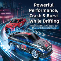 Voiture RC de cascade 2,4 GHz avec double mode de jeu, démontable et réassemblable, pour course réaliste et drift, jouet pour enfants, cadeau de Noël