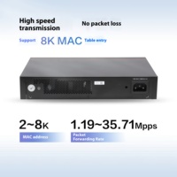 Commutateur réseau personnalisable S1730S-L4P4T-A 10/100/1000 Mbps Alimentation PoE Boîtier métallique Capacité de commutation 16 Gbps Fibre cuivre en stock