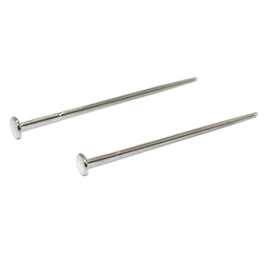 Yicai 14g/16G thép không gỉ xuyên và kéo dài <span class=keywords><strong>Kit</strong></span> cho nội bộ ren tai mũi rốn chèn pin côn - Product Image 2