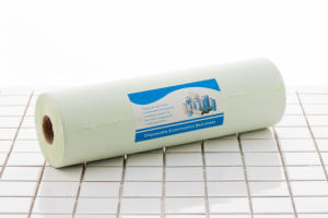 Rotolo di bavaglini per paziente monouso medico ZOGEAR PB021, pellicola PE in carta di legno - Product Image 5