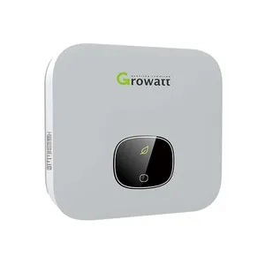 Growatt อินเวอร์เตอร์พลังงานแสงอาทิตย์1kw 2kw 3kw 5kw Growatt Ongrid อินเวอร์เตอร์จีน2.5 3 4 Growatt 10กิโลวัตต์อินเวอร์เตอร์กริด3เฟส