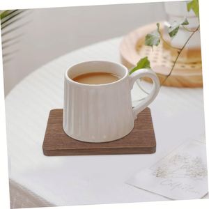 Set de table en noyer noir vierge de bonne qualité, écologique, minimaliste, emballage carton, vente en gros - Product Image 4