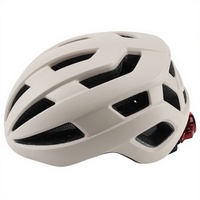 Casque de vélo de route haute visibilité Honortour HT-003 avec feu arrière LED intégré, mousse EPS résistante aux chocs, coque ABS, sport