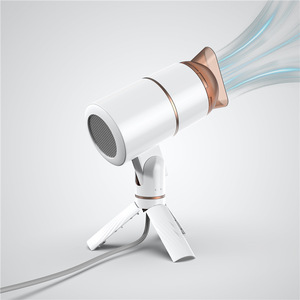 ไดร์เป่าผมแบบพับได้ ควบคุมอุณหภูมิคงที่ สำหรับใช้ในบ้าน สีขาว มอเตอร์ AC แรงดันไฟฟ้า 110-220V - Product Image 2