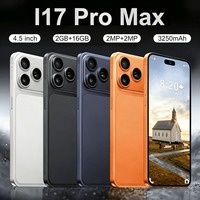 Nuevo Teléfono Móvil a Bajo Precio, Doble SIM, Versión Global, Android I17 Pro Max, Smartphone, Pantalla HD de 4.5 Pulgadas