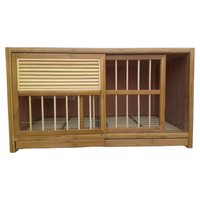Cage de reproduction en bois à porte coulissante pour pigeons, nichoir européen pour pigeons de course et colombiers