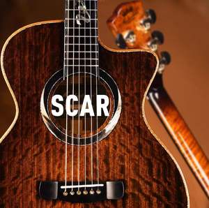 <span class=keywords><strong>Guitare</strong></span> acoustique Melida Single-Plane Scar Series pour débutants en musique - Product Image 4