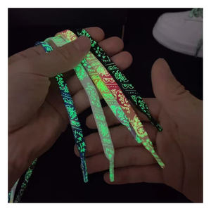 Tali Sepatu Berbintik Mete Bercahaya Baru Tali Sepatu Bercahaya Bertahap Cocok untuk Tali Sepatu Tren Fotografi Jalanan - Product Image 1