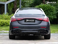 Nouveau kit carrosserie complet Pharri pour Mercedes Classe C W205 2015-2021, mise à niveau 2022+ W206 C63 AMG, capot, ailes, phares, pare-chocs, garantie 1 an