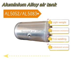 Fabricantes de tanques de aire de aluminio de 15L de alta calidad, piezas directas para camiones, suministro de <span class=keywords><strong>precio</strong></span> al por mayor, soporte ligero personalizado - Product Image 3