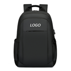 Vente en gros d'usine Sac à dos pour ordinateur simple et étanche de grande capacité avec logo personnalisé Sacs à dos pour ordinateur portable pour hommes pour voyage d'affaires - Product Image 2