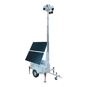 YAHAM Trailer Mobile <strong>Tower</strong> <strong>Light</strong> <strong>LED</strong> 7M 9M Diesel Generator <strong>Light</strong> <strong>Towers</strong> Industrial Options With Camera CCTV - Product Image 3