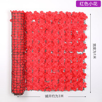Panneau mural de fleurs artificielles, toucher réaliste, plastique résistant à l'eau, écologique, clôture pour jardin extérieur, balcon, mariage, fête