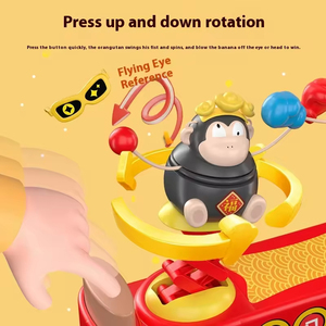 Juego de Mesa Clásico de Batalla para Dos Jugadores, Puñetazos de Orangután, Juego de Mesa Interactivo Creativo de Lucha y Rompecabezas - Product Image 2