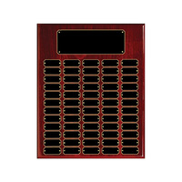 Plaque en bois personnalisée en gros avec plaque métallique, récompenses en bois vierges en vrac, gravure personnalisée, directement de l'usine