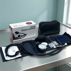 Tensiomètre anéroïde, stéthoscope, tensiomètre à émulsion, tensiomètre anéroïde, stéthoscope et sphygmomanomètre - Product Image 5