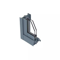 Profils de cadre en aluminium sur mesure pour fenêtres coulissantes de cuisines et portes vitrées d'armoires – Traitement expert de découpe et de pliage