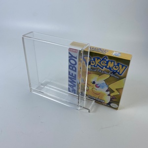 Caja de Videojuegos Transparente YAGELI para NES SNES, Estuche de Acrílico Lucite para Gameboy con Tapa Deslizante - Product Image 6