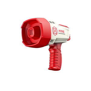 नए आगमन दिलचस्प मेगाफोन के साथ 3 विभिन्न प्रकार के सायरन ध्वनियों के साथ प्लास्टिक फायर वॉयस परिवर्तक खिलौना - Product Image 1